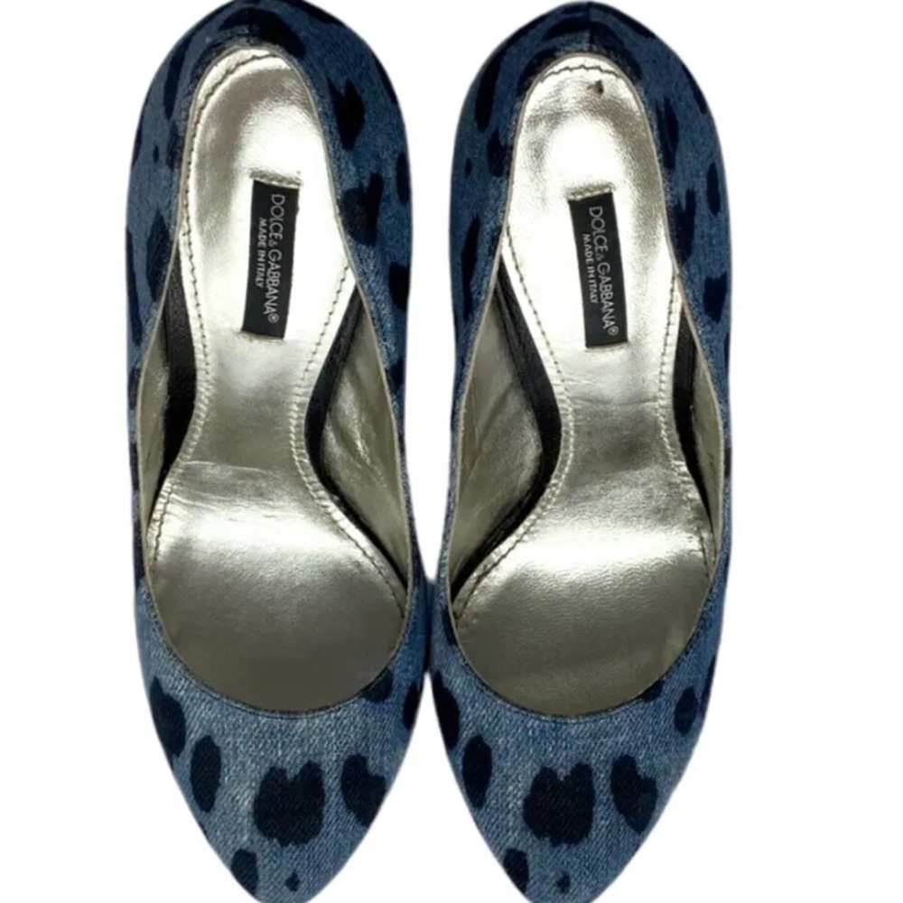 Dolce & Gabbana denim heels Make me a offer - Picture 5 of 5